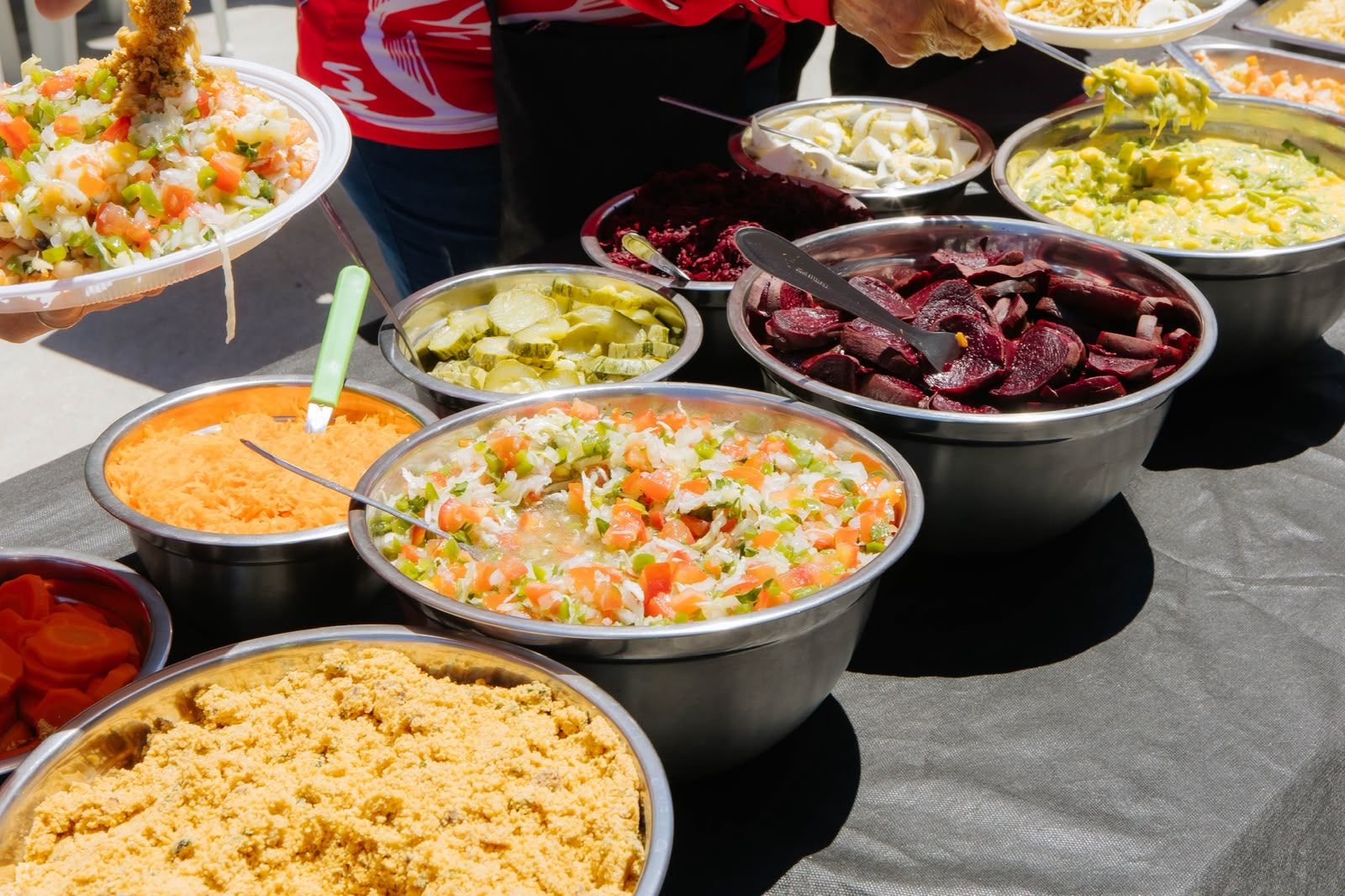 Saladas e acompanhamentos